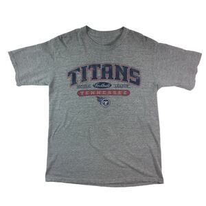 Vintage Y2K Tennessee Titans Super Bowl 2000 NFL Thrashed Paper Thin T-Shirt L